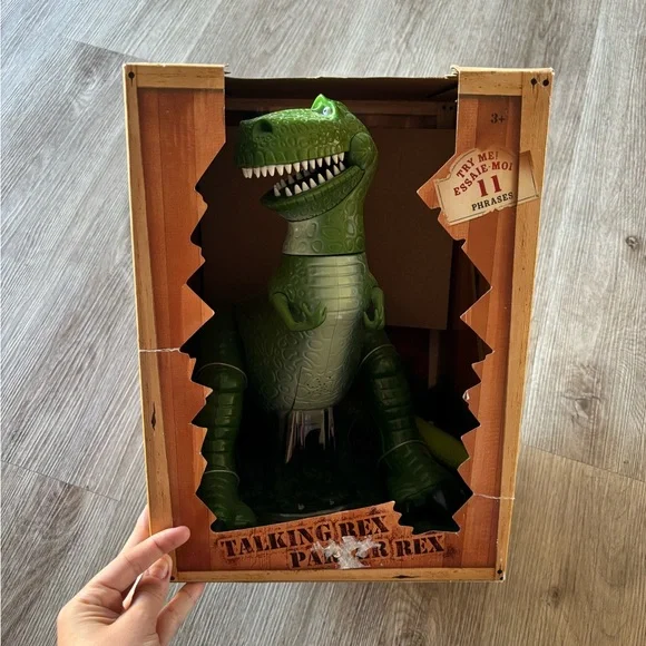 Toy Story Usa Disney Store Limited Edition Talking Figure Rex/Disney Pixar - Picture 4 of 9